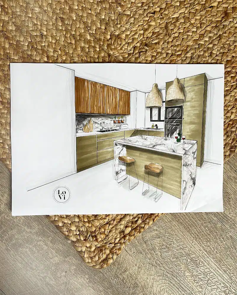 croquis-cuisine-perspective-studio-lovi croquis-cuisine-perspective-studio-lovi